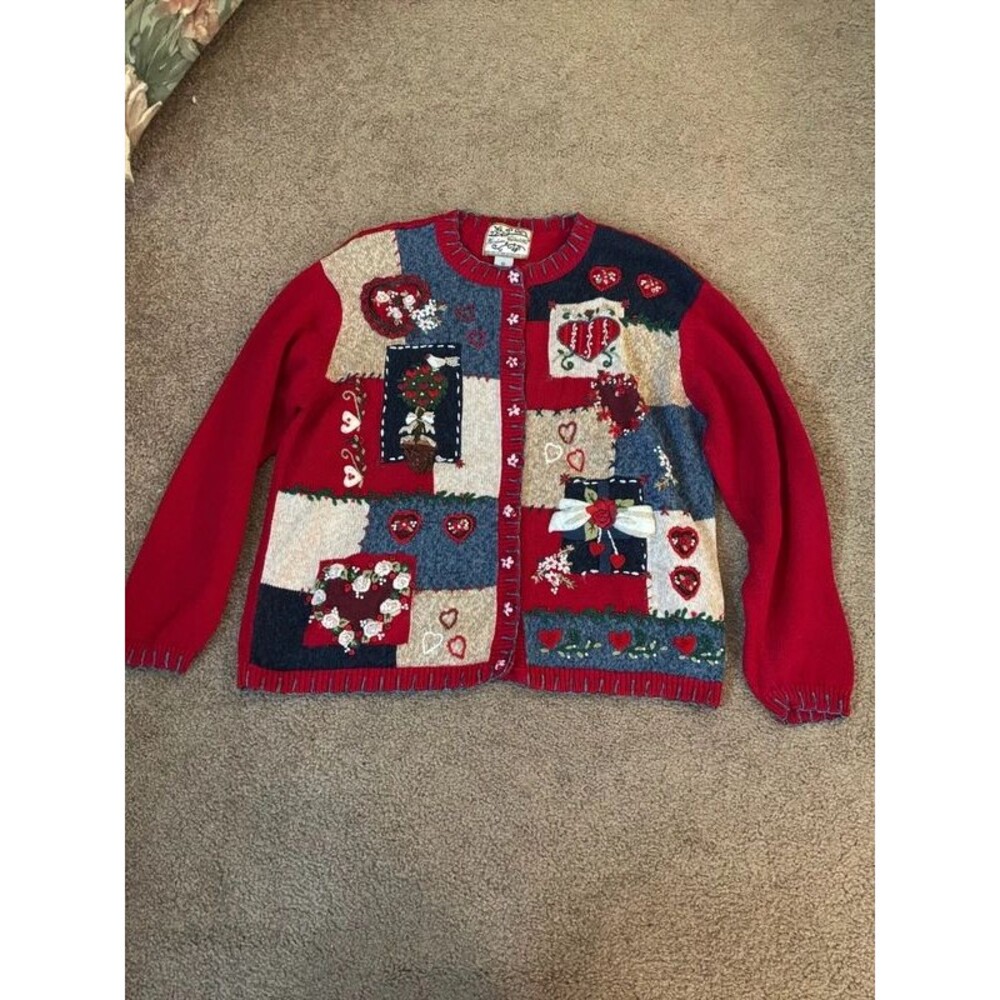 Vintage Heirloom Collectibles Sweater- Size XL